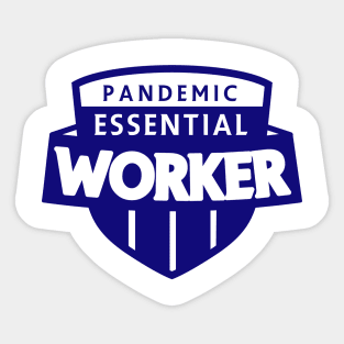 Essential Worker Badge Sticker